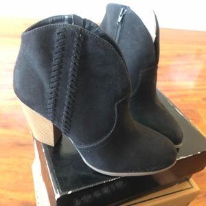 Lane Bryant Black Bootie